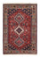 Alfombra persa - Nómada - 151 x 103 cm - rojo oscuro