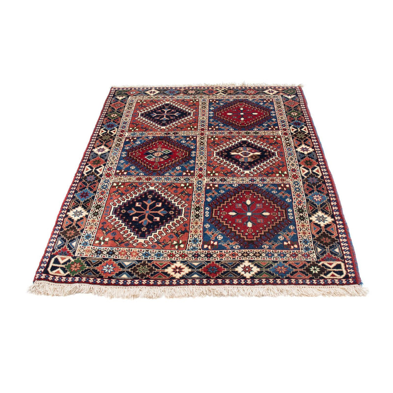 Alfombra persa - Nómada - 140 x 100 cm - rojo claro