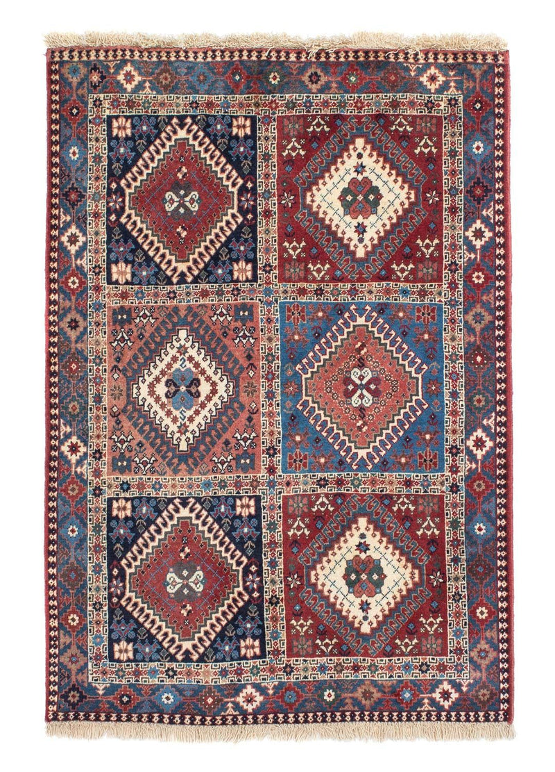 Alfombra persa - Nómada - 143 x 100 cm - azul