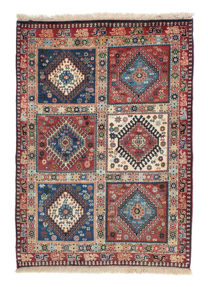 Alfombra persa - Nómada - 145 x 100 cm - marrón