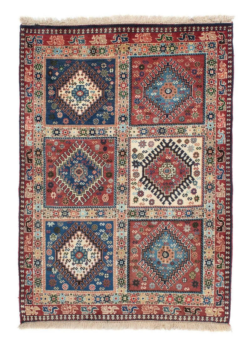 Alfombra persa - Nómada - 145 x 100 cm - marrón