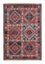 Alfombra persa - Nómada - 145 x 99 cm - rojo claro