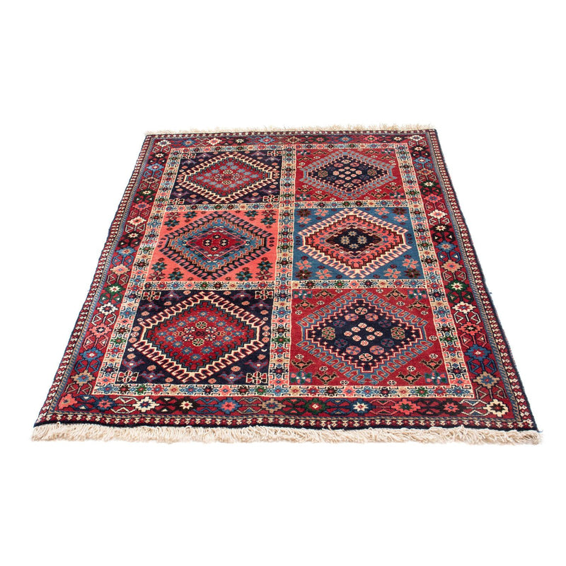 Alfombra persa - Nómada - 145 x 99 cm - rojo claro