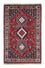 Alfombra persa - Nómada - 158 x 100 cm - rojo oscuro