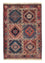 Alfombra persa - Nómada - 152 x 107 cm - rojo claro