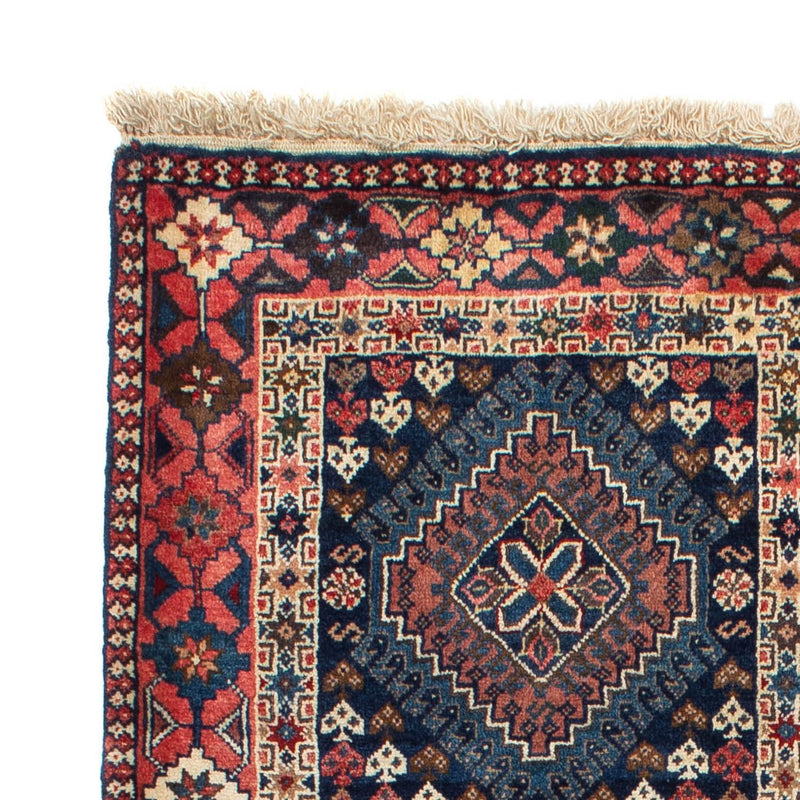 Alfombra persa - Nómada - 152 x 107 cm - rojo claro