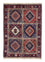 Alfombra persa - Nómada - 144 x 100 cm - azul