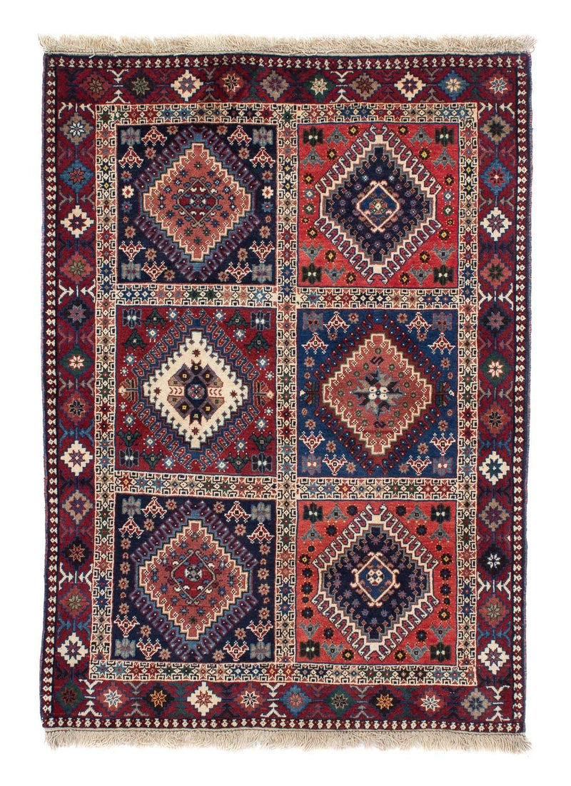Alfombra persa - Nómada - 144 x 100 cm - azul