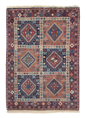 Alfombra persa - Nómada - 136 x 99 cm - azul