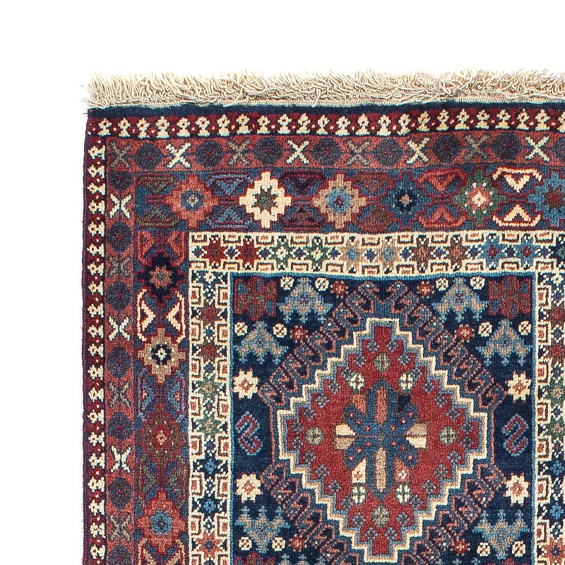 Alfombra persa - Nómada - 136 x 99 cm - azul