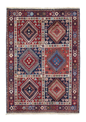 Alfombra persa - Nómada - 149 x 100 cm - azul