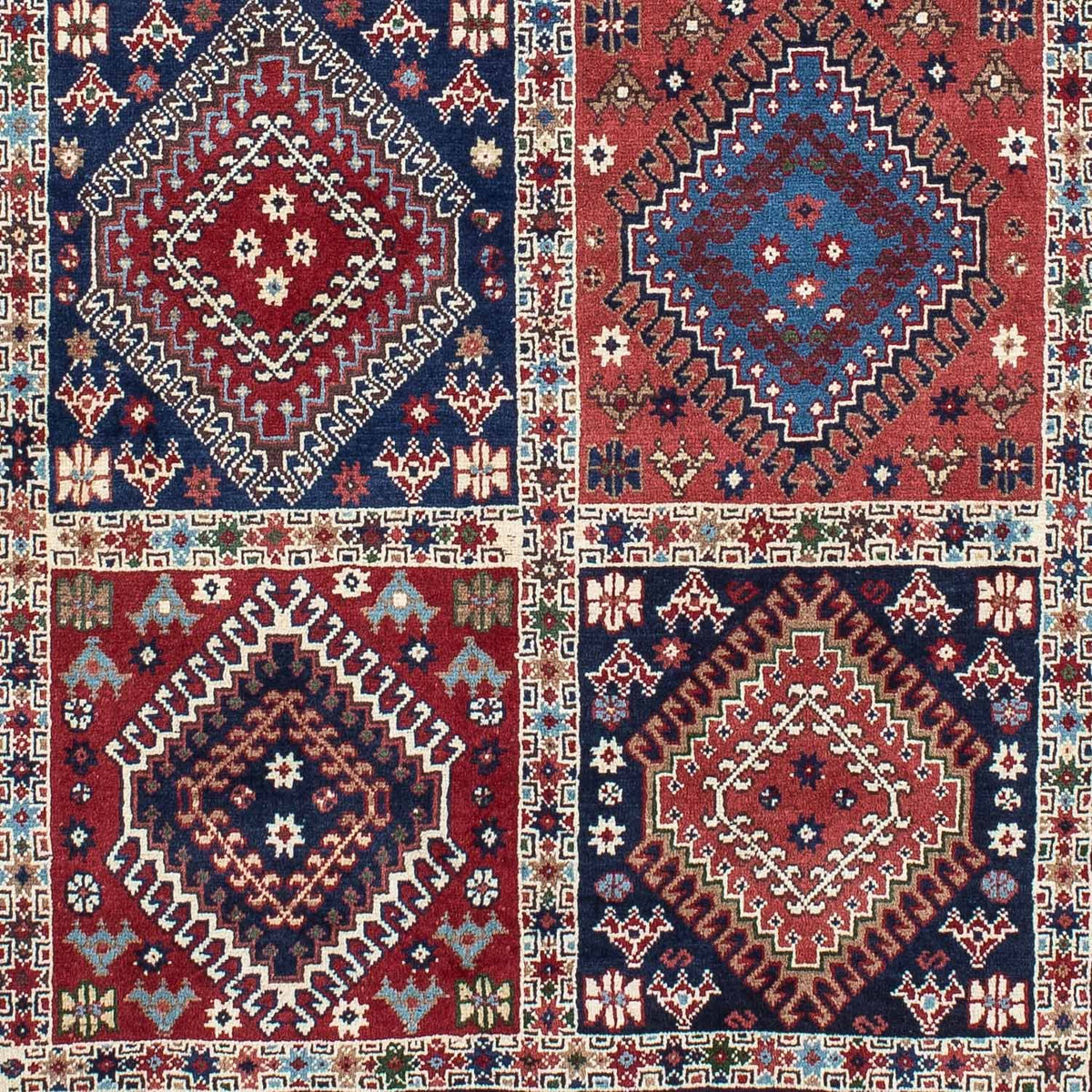 Alfombra persa - Nómada - 149 x 100 cm - azul