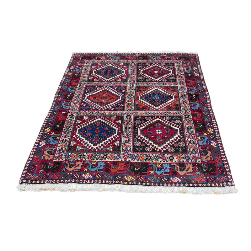 Alfombra persa - Nómada - 147 x 99 cm - multicolor
