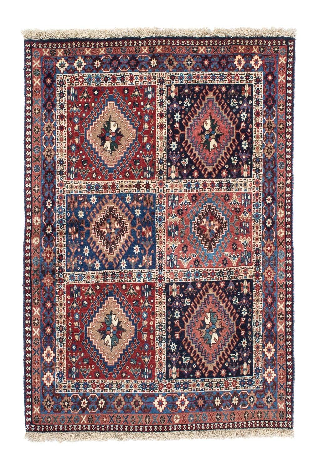 Alfombra persa - Nómada - 146 x 100 cm - azul