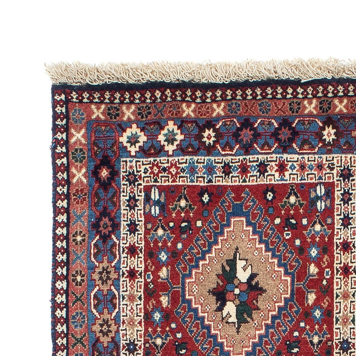 Alfombra persa - Nómada - 146 x 100 cm - azul