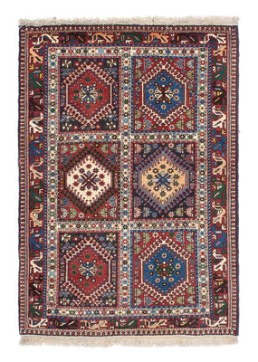 Alfombra persa - Nómada - 150 x 101 cm - multicolor