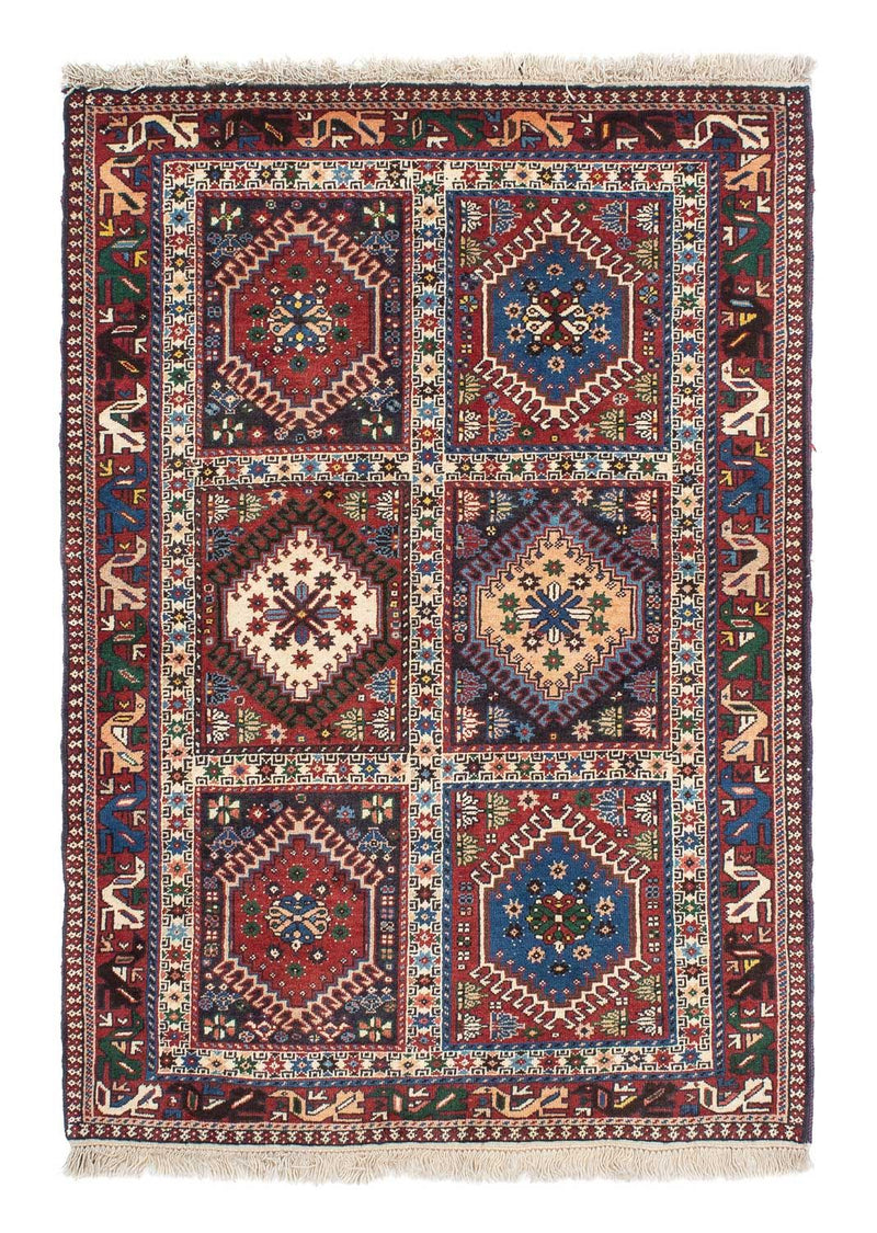 Alfombra persa - Nómada - 150 x 101 cm - multicolor