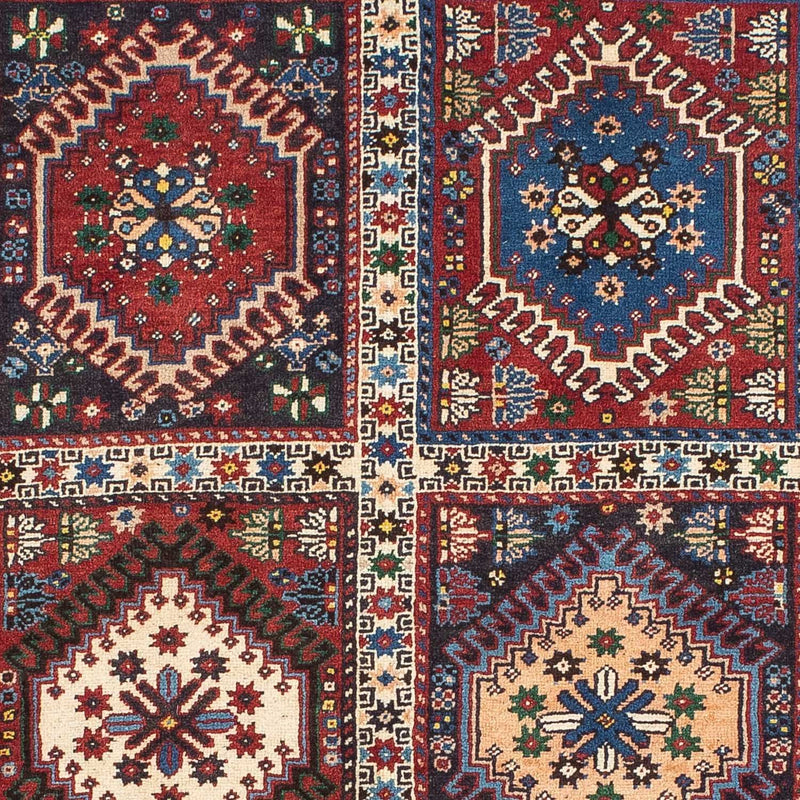 Alfombra persa - Nómada - 150 x 101 cm - multicolor