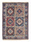 Alfombra persa - Nómada - 140 x 100 cm - azul oscuro