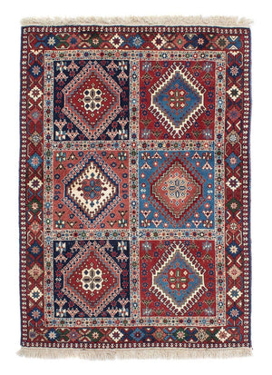 Alfombra persa - Nómada - 144 x 100 cm - azul