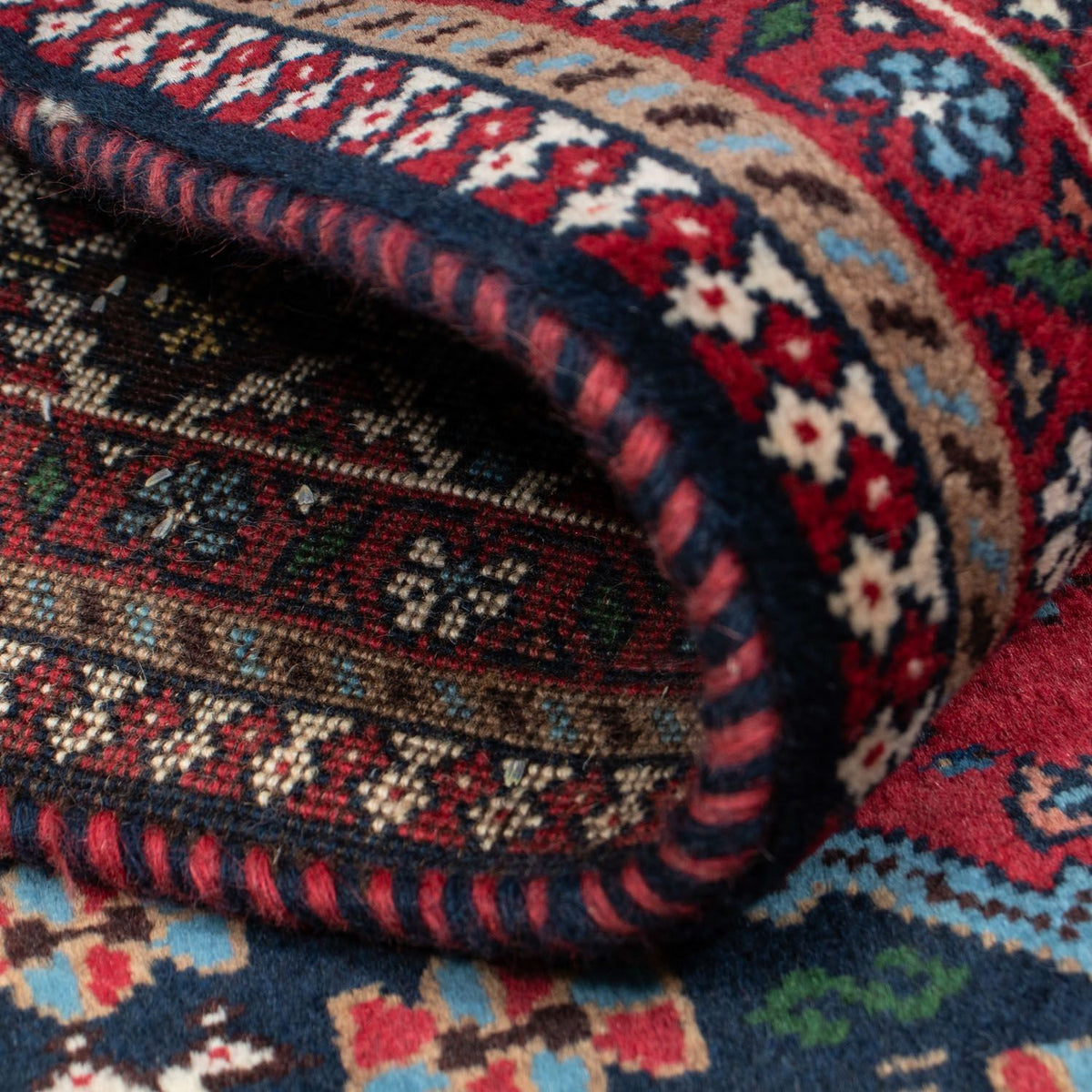 Alfombra persa - Nómada - 143 x 102 cm - rojo