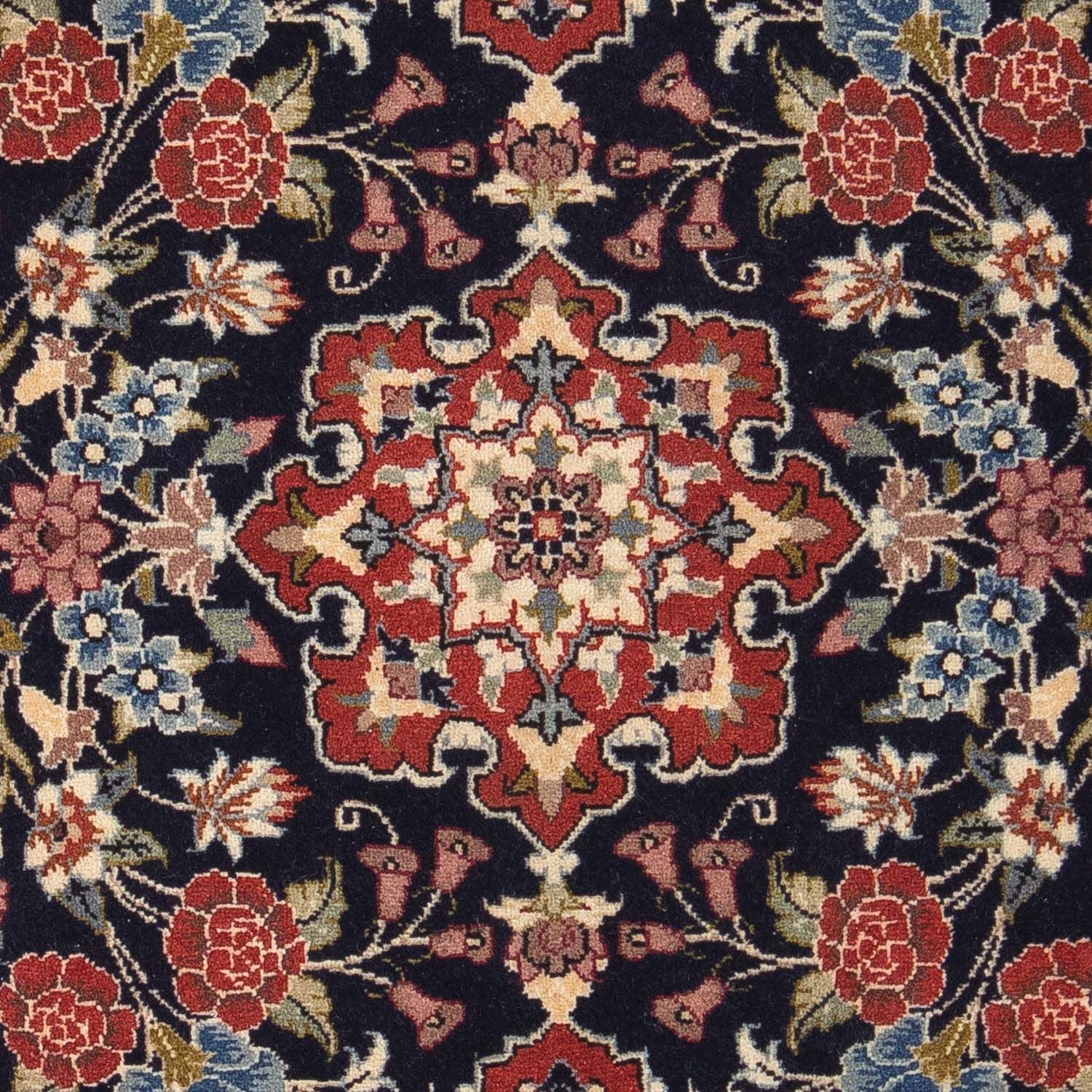 Alfombra persa - Ghom - 100 x 68 cm - azul