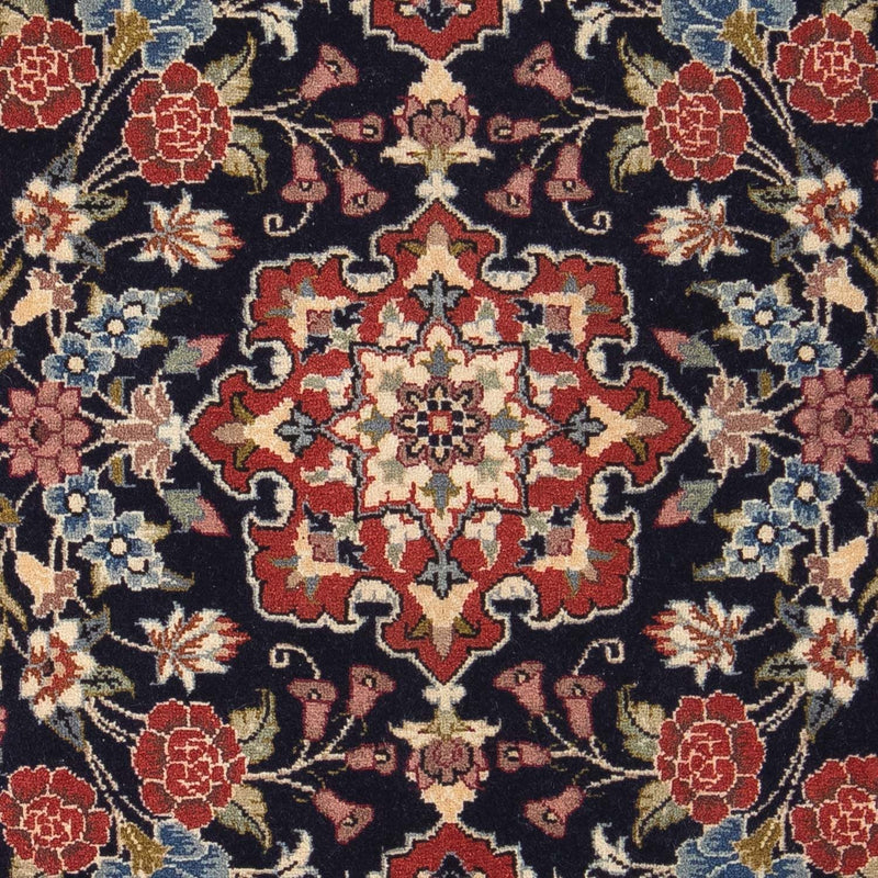 Alfombra persa - Ghom - 100 x 68 cm - azul