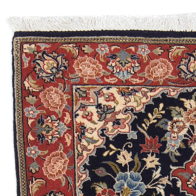Alfombra persa - Ghom - 100 x 68 cm - azul