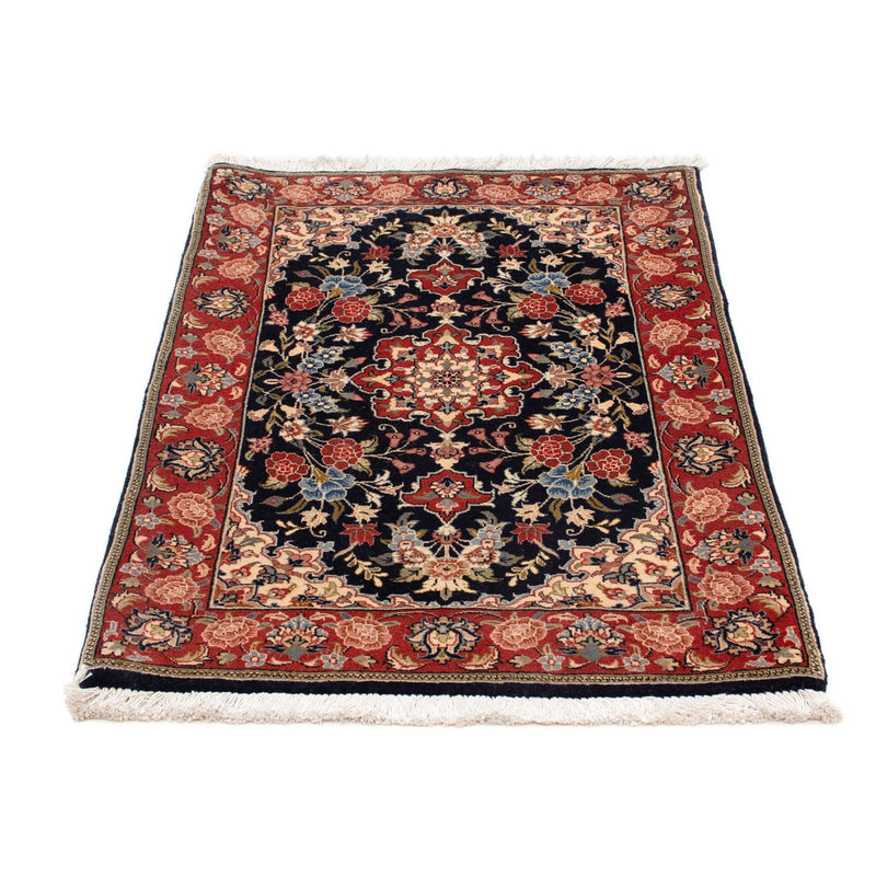 Alfombra persa - Ghom - 100 x 68 cm - azul