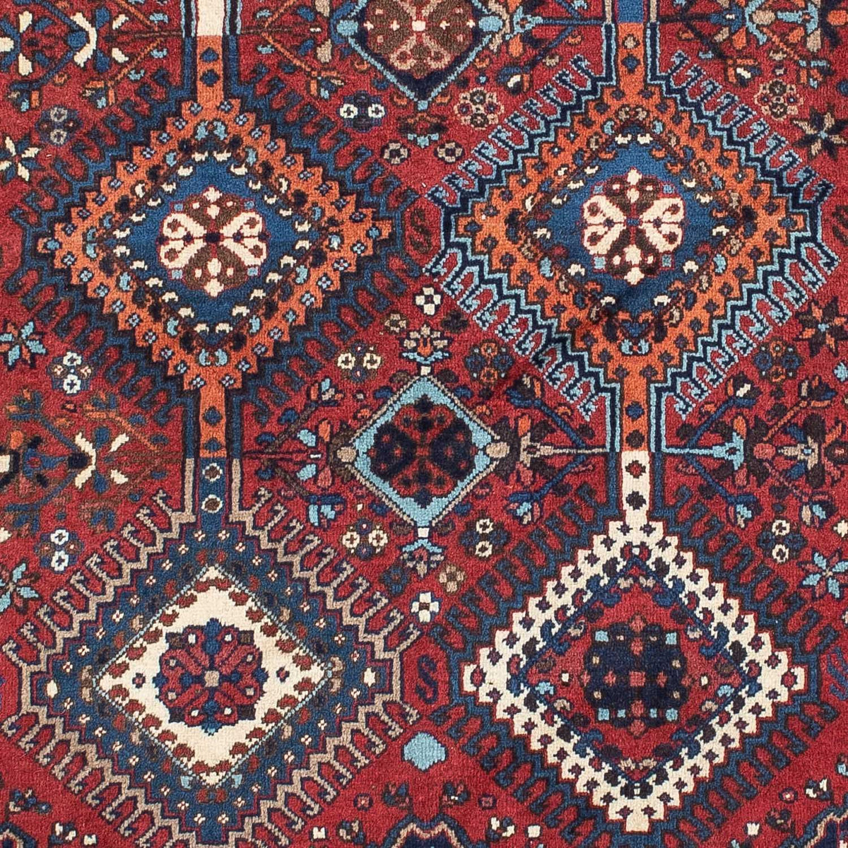 Alfombra persa - Nómada - 147 x 102 cm - rojo