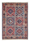 Yalameh Alfombra 99x144cm - Alfombra persa - Rectángulo / Azul / 99 x 144 cm Rectángulo