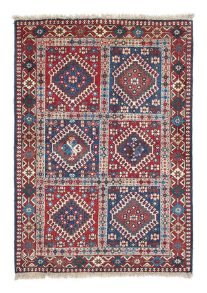 Alfombra persa - Nómada - 144 x 99 cm - azul