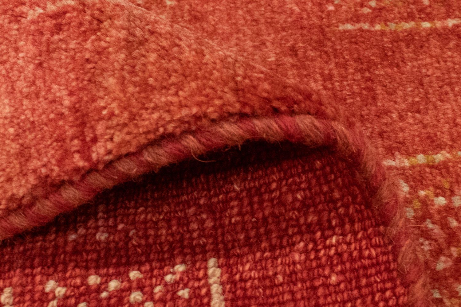 Alfombra Gabbeh - Persa - 183 x 119 cm - rojo