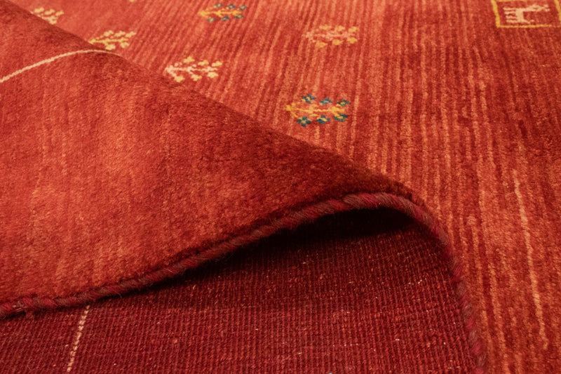 Alfombra Gabbeh - Persa - 190 x 163 cm - rojo