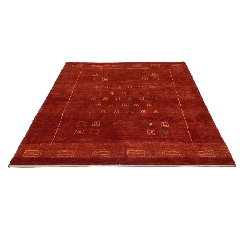 Alfombra Gabbeh - Persa - 190 x 163 cm - rojo