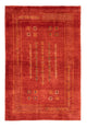 Gabbeh persa Alfombra 124x180cm - Perserteppich Wollteppich - rojo