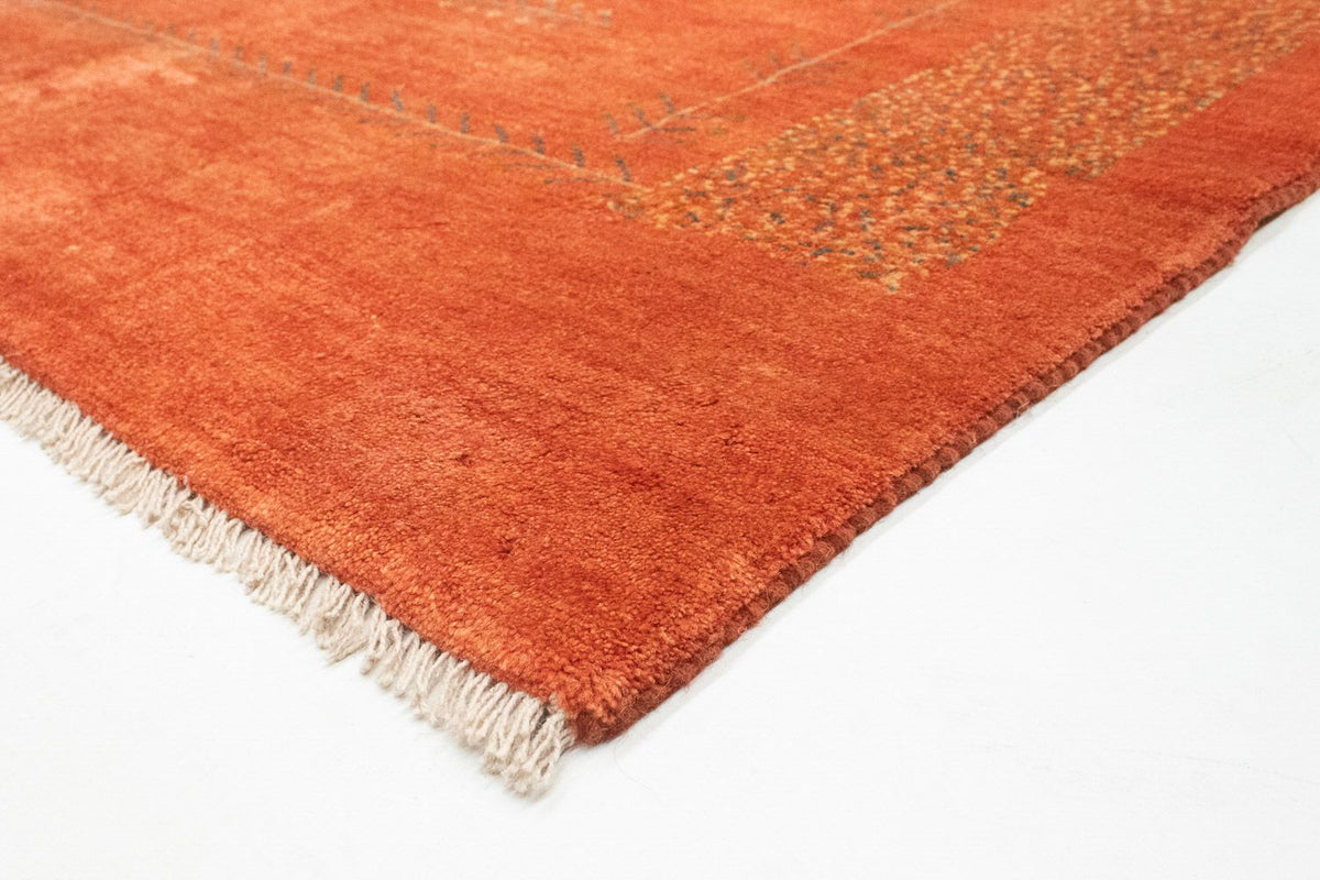 Alfombra Gabbeh - Persa - 198 x 151 cm - óxido