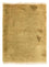 Alfombra Gabbeh - Persa - 89 x 68 cm - oro
