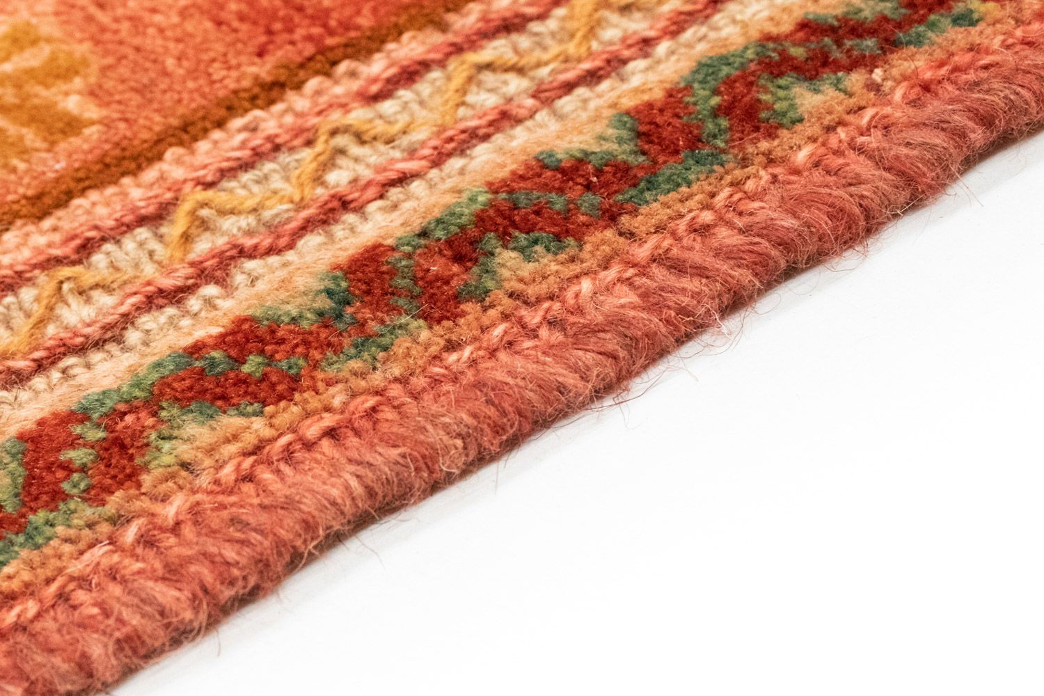 Alfombra Gabbeh - Persa - 176 x 115 cm - naranja