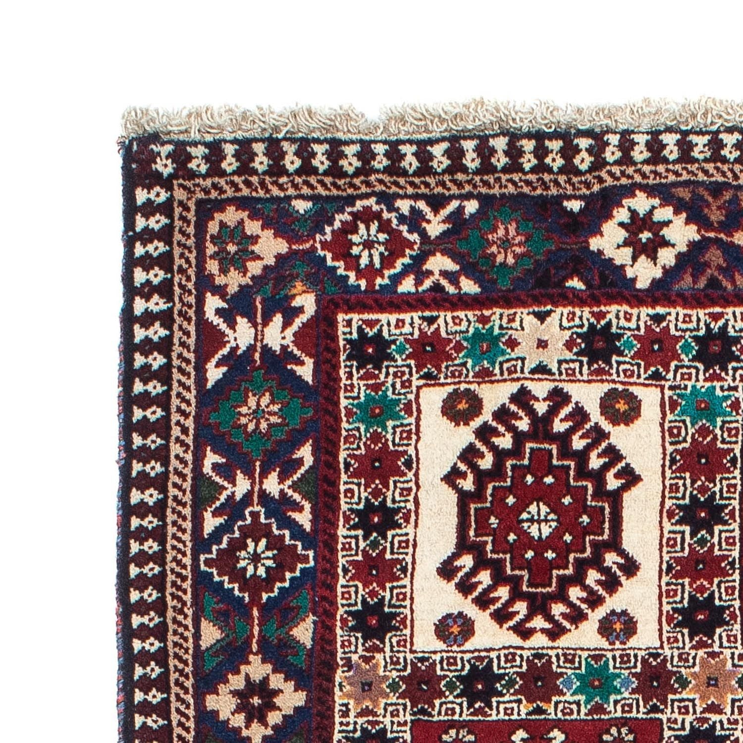Alfombra persa - Nómada - 151 x 103 cm - azul