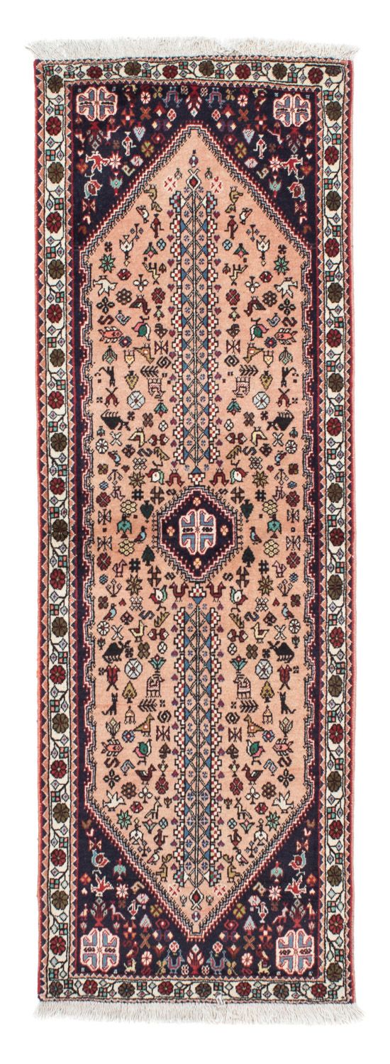 Alfombra de pasillo Alfombra persa - Nómada - 198 x 72 cm - rojo claro