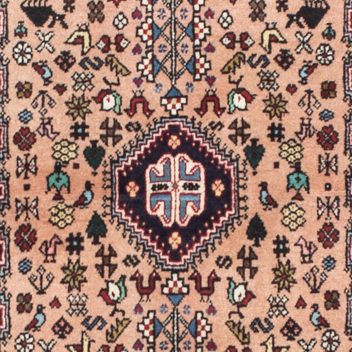 Alfombra de pasillo Alfombra persa - Nómada - 198 x 72 cm - rojo claro