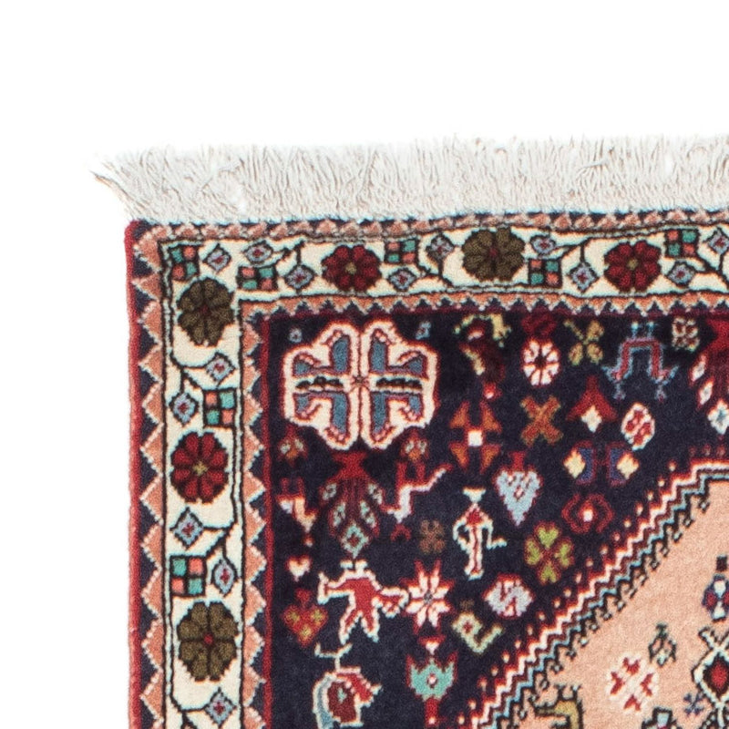 Alfombra de pasillo Alfombra persa - Nómada - 198 x 72 cm - rojo claro