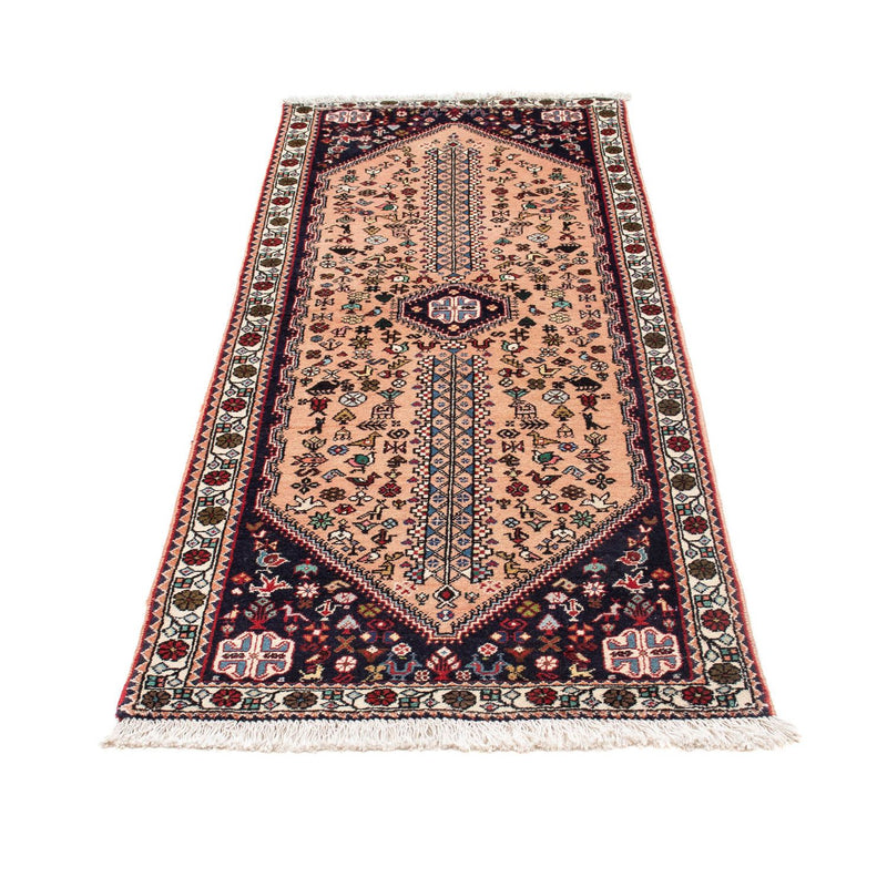 Alfombra de pasillo Alfombra persa - Nómada - 198 x 72 cm - rojo claro