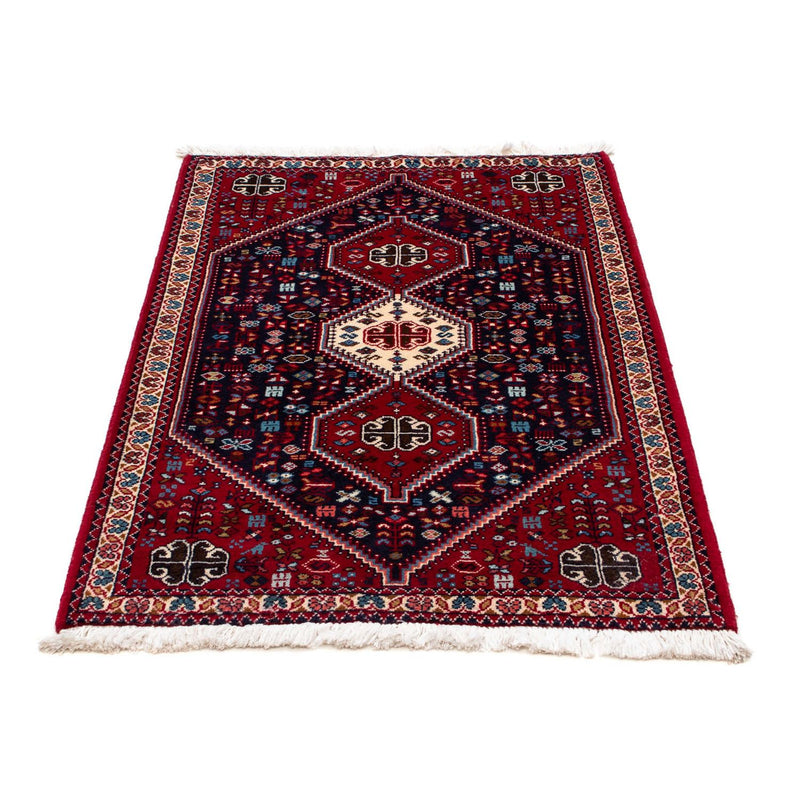 Alfombra persa - Nómada - 121 x 76 cm - azul oscuro