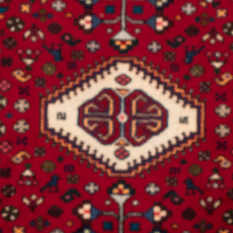Alfombra persa - Nómada - 114 x 77 cm - rojo oscuro