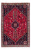 Alfombra persa - Nómada - 122 x 78 cm - rojo oscuro