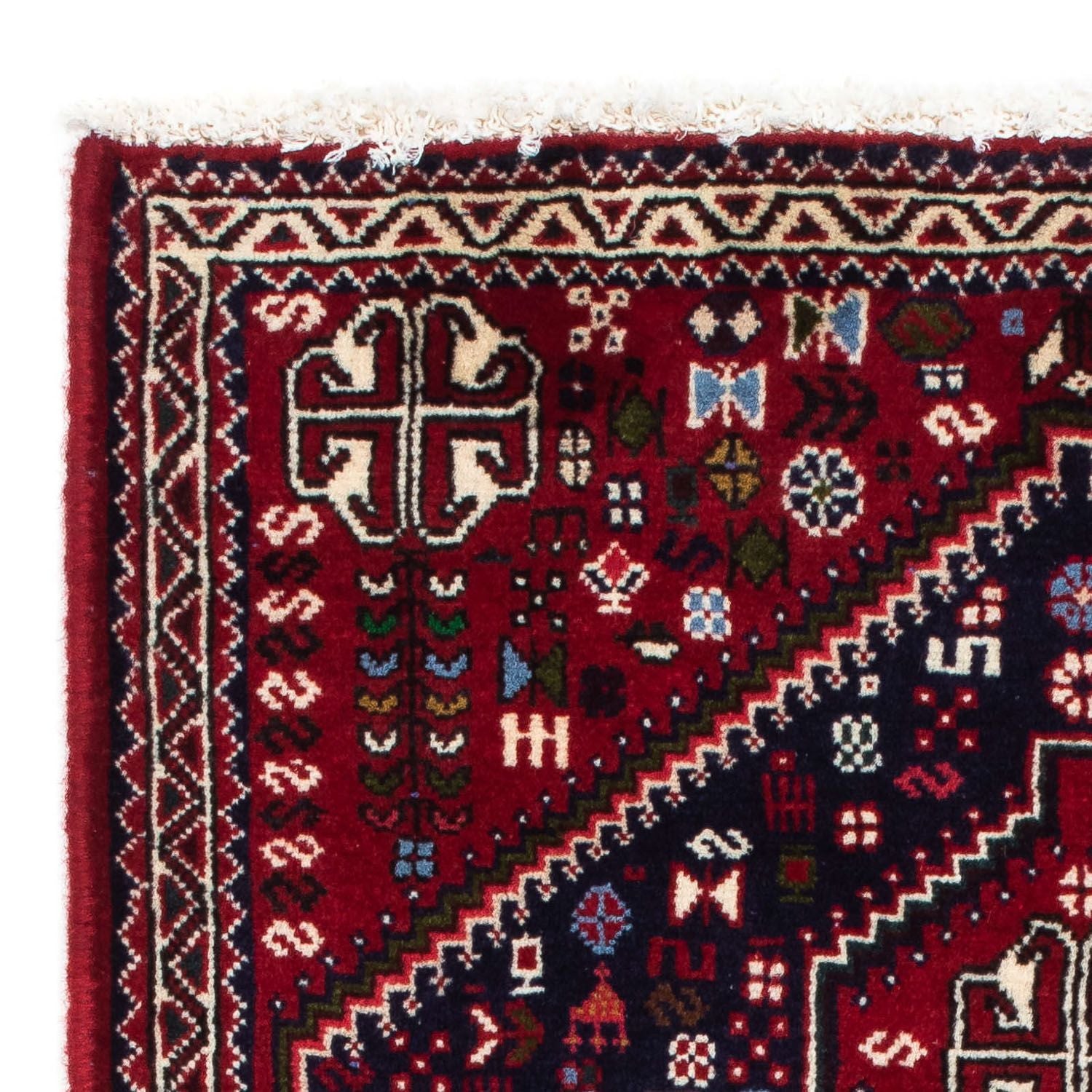 Alfombra persa - Nómada - 117 x 76 cm - azul oscuro