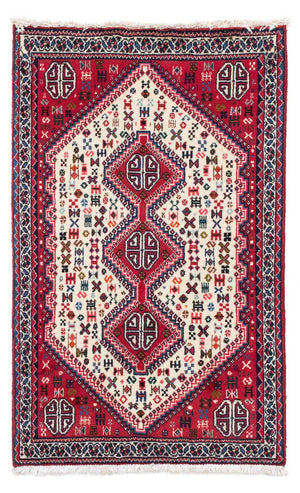 Alfombra persa - Nómada - 116 x 72 cm - rojo claro