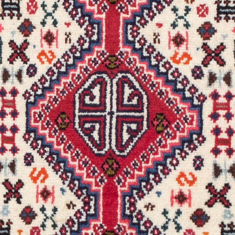 Alfombra persa - Nómada - 116 x 72 cm - rojo claro